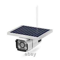 Wireless 4G Home Flood Light Security Solar Camera IR Night Vision