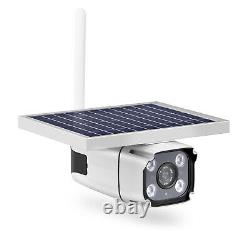 Wireless 4G Home Flood Light Security Solar Camera IR Night Vision