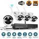 Wireless Home Office Security System Wifi Cctv Nvr Outdoor Ip 4 Camera Kit 1080p