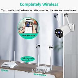 Wireless Home Security Camera System WiFi 1080P IP Cameras Two-way audio Outdoor