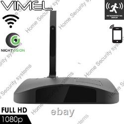 Wireless Home WIFI Router Security Camera Urban Alerts Full HD Spy hidden