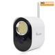 Wireless Outdoor Smart Plug-in Security Camera With Wi-fi Night Vision White