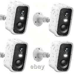 Wireless Security Camera For Home Outdoor Security Battery Powered 4MP HD 2.4Ghz