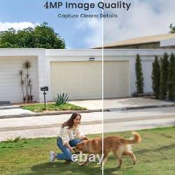 Wireless Security Camera For Home Outdoor Security Battery Powered 4MP HD 2.4Ghz