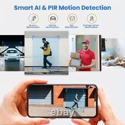 Wireless Security Camera For Home Outdoor Security Battery Powered 4MP HD 2.4Ghz