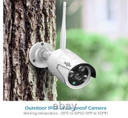 Wireless Security Camera System, Expandable 16CH 4K 4 Camera Night Vision