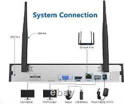 Wireless Security Camera System, Firstrend 8CH 1080P Wireless NVR System