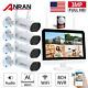 Wireless Security Camera System Outdoor Home 2k 8ch 12 Nvr 1tb Hdd 2way Audio