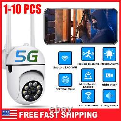 Wireless Security Camera System Outdoor Home 5G Wifi Night Vision Cam 1080P Lot