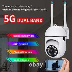 Wireless Security Camera System Outdoor Home 5G Wifi Night Vision Cam 1080P Lot