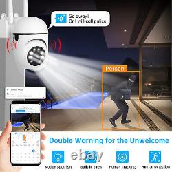 Wireless Security Camera System Outdoor Home 5G Wifi Night Vision Cam 1080P Lot