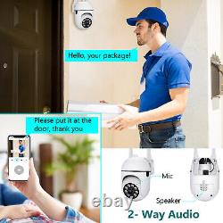 Wireless Security Camera System Outdoor Home 5G Wifi Night Vision Cam 1080P Lot