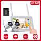 Wireless Security Camera System Rechargeable 7 Touchscreen Monitor No Wifi Need