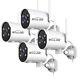 Wireless Security Camera Wifi Home Security Recorder 24/7 Record Camera Outdoor