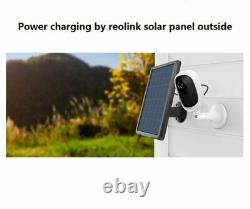 Wireless Security IP Camera HD 1080P Rechargeable+ Solar Panel Reolink Argus Pro