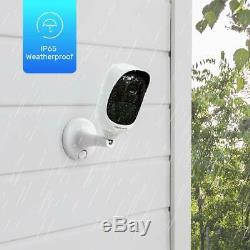 Wireless Security IP Camera Rechargeable Battery Solar Powered Waterproof Argus2