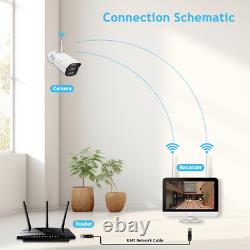 Wireless Security IP Camera System Outdoor Home Monitor WIFI CCTV Night Vision