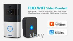 Wireless WiFi Video Doorbell Smart Ring Video Door Intercom Security Camera Bell