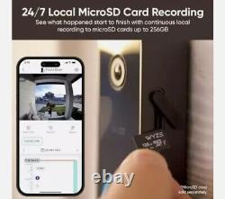 Wyze Whole Home Wired Security Camera Doorbell System Bundle? 5 Cameras! New