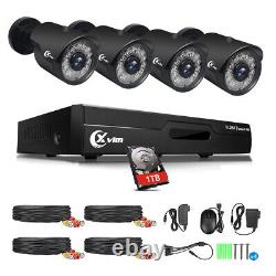 XVIM 1080P 8CH Home Surveillance System 1920TVL CCTV Security Camera System