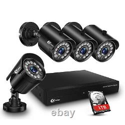 XVIM 1080P 8CH Home Surveillance System 1920TVL CCTV Security Camera System