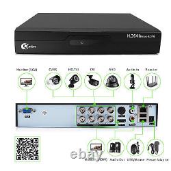 XVIM 1080P 8CH Home Surveillance System 1920TVL CCTV Security Camera System