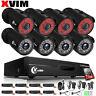 Xvim 1080p Hdmi Dvr Home Outdoor Security Camera System Night Vision Cctv Wired