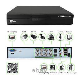 XVIM 1080P HDMI DVR Home Outdoor Security Camera System Night Vision CCTV Wired