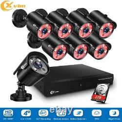 XVIM 1080P Surveillance Security Camera System Night Vision Home Security CCTV
