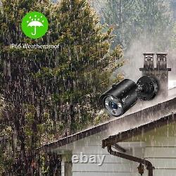 XVIM 1080P Surveillance Security Camera System Night Vision Home Security CCTV
