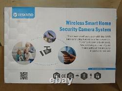 Yeskamo Wireless Smart Home Security Camera System