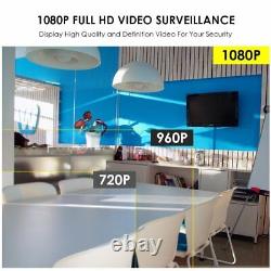 ZOSI 1080P Home Camera Security System Outdoor Indoor 2MP 16CH DVR with 2TB HDD