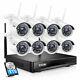 Zosi 1080p Home Security Camera System Wireless Outdoor Cctv 8ch Nvr Kit 1tb Hdd