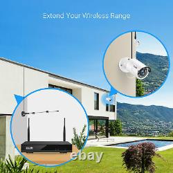 ZOSI 1080p Home Security Camera System Wireless Outdoor CCTV 8CH NVR Kit 1TB HDD