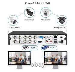 ZOSI 1080p Home security Camera System De Seguridad CCTV Outdoor DVR 1TB HDD