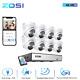 Zosi 16ch 4k Poe Home Security Camera System Ai Audio 4tb Hdd Human Detection