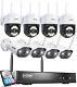 Zosi 2k 8ch Spotlight Wireless Security Home Camera System With Two-way Audio