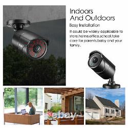 ZOSI 4x 4K Ultra HD Security Camera 8.0MP Outdoor Bullet CCTV Home Camera system