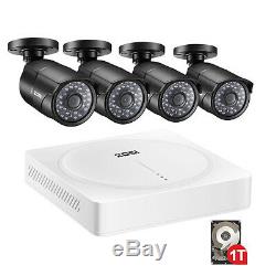 ZOSI 5MP CCTV Super HDMI DVR Extreme Home Outdoor Security Camera System 1TB HDD