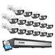 Zosi 5mp Poe Security Camera System 16ch 4k 4tb Nvr Home Ip Audio Recording Ip66