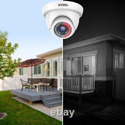 ZOSI 8CH 1080P HD CCTV Home Security Camera System 2MP DVR Outdoor Night Vision