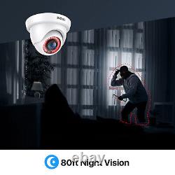 ZOSI 8CH 1080P HD CCTV Home Security Camera System 2MP DVR Outdoor Night Vision
