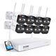 Zosi 8ch 3mp Wifi Nvr Wireless Security Camera System Outdoor 1tb Recording
