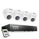 Zosi 8ch 4k H. 265 Home Security Camera System With 2tb Hdd 8 Channel Dvr 8mp Kit