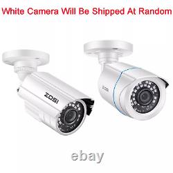 ZOSI 8 Channels 1080p H. 265+ Home Security Camera System Outdoor Motion Alerts