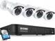 Zosi H. 265+ 1080p Home Security Camera System With Ai 8ch-4 Cam-1tb, 8ch-4cam
