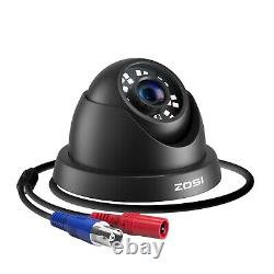 ZOSI H. 265+ 5MP-Lite DVR Outdoor Home CCTV Security 1080P Camera System 2TB HDD