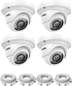 ZOSI H. 265+ 5MP PoE Home Security Camera System Outdoor Motion Detection 2TB
