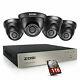 Zosi H. 265 Home Security Camera System 1080p With Hard Drive 1t 8ch 5mp Lite Dvr