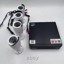 ZOSI H. 265 Home Security System, 1TB HDD, 4 x 1080p Weatherproof Cameras
